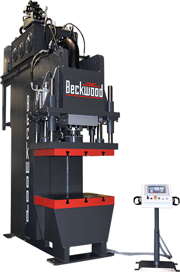 A Beckwood C-Frame (Gap Frame) Hydraulic Press