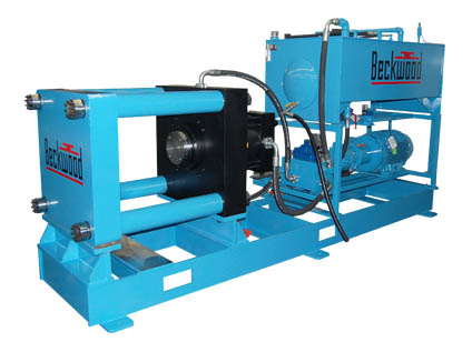 300 Ton 4-Post Horizontal Assembly Press, 300 ton side acting assembly press, hydraulic press with side-acting ram