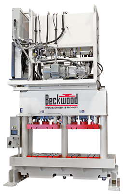 A Beckwood Custom 5-Post Hydraulic Press