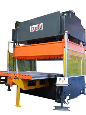 750 Ton 4-Post Forming Press, 750 ton custom hydraulic press