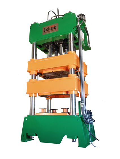 1000 Ton Multi-Action Drawing Press, tank head forming press with multi-ram design