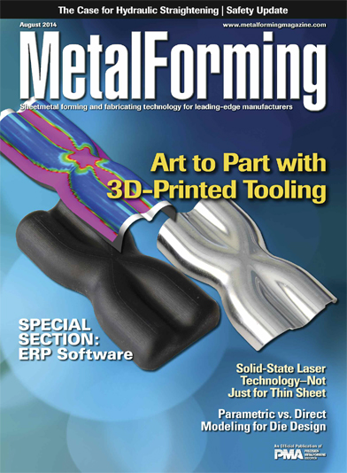 Metal forming magazine cover