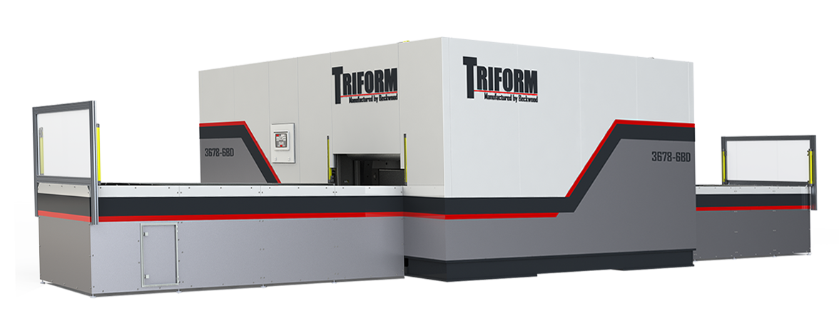 triform 6bd press with shuttle manufactured by beckwood