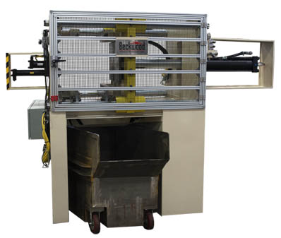 25-ton horizontal trim press used in the automotive industry