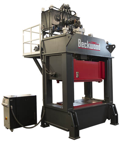 200-ton gib-guided calibration press
