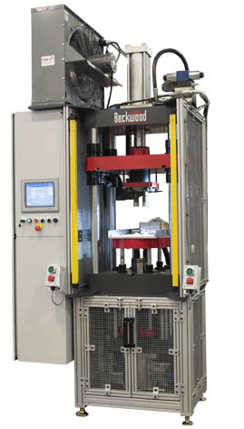 30-ton 4-post powder compacting press 699