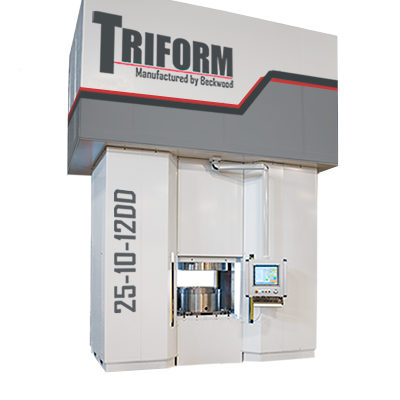 Triform 25-10-12DD Deep Draw Sheet Hydroforming Press with Integrated tool change system