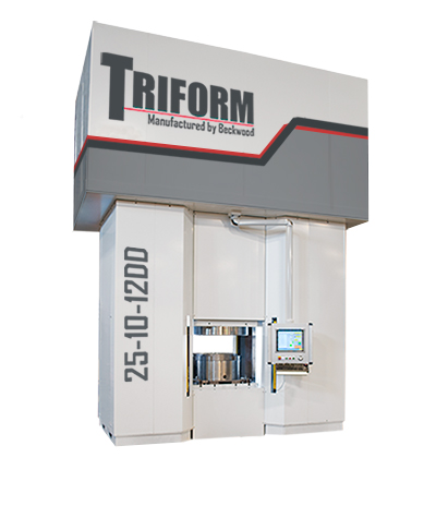 Triform 25-10-12DD Deep Draw Sheet Hydroforming Press with Integrated tool change system