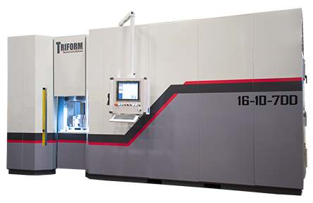 Triform Deep Draw Sheet Hydroforming Press Model 16-10-10BD with optional tool changer