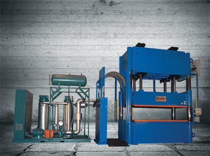 Beckwood compression molding press