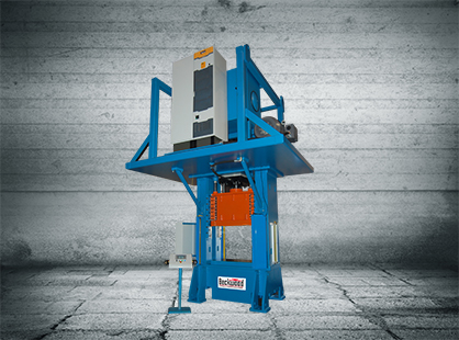 500 Ton Hot Forging Press, gib-guided forging press