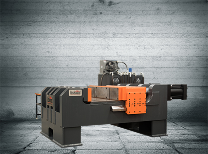 460 Ton Gib-Guided horizontal Bulldozer Press, side-acting press